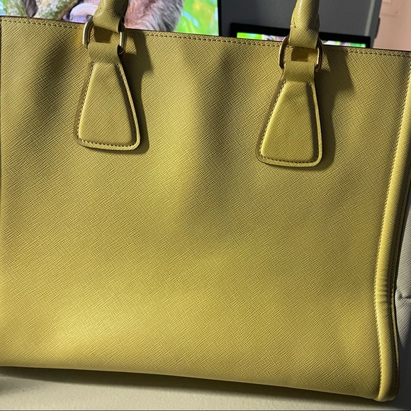 Prada Saffiano Handbag Tote - Picture 4 of 7